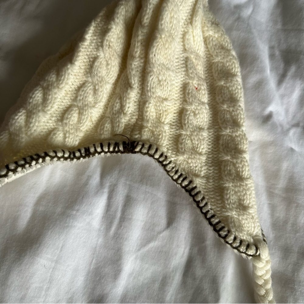 Cream Winter Hat - Picture 8 of 8